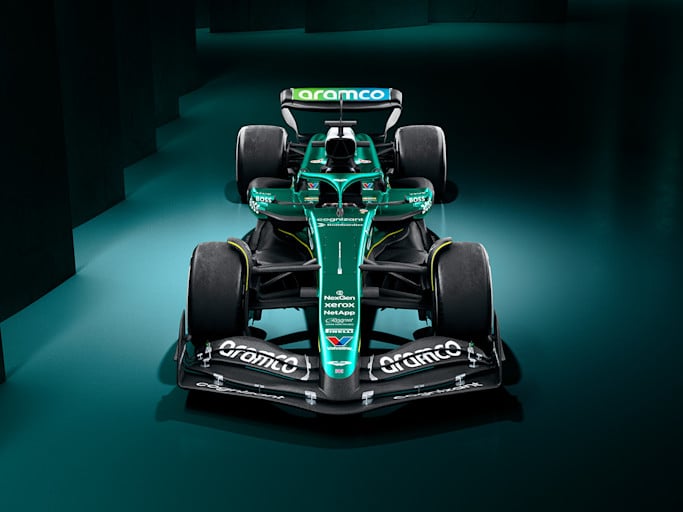 AMR24 with 2025 livery about us