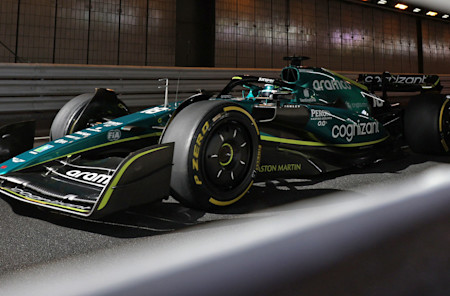 Lance exits the famous Monaco tunnel during practice