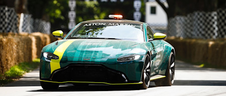 Aston Martin celebrates its history in motorsport ahead of a home Grand Prix