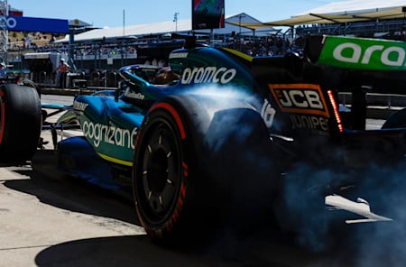 Lance got plenty of heat into his tyres and put in an awesome lap to make it into Q3.