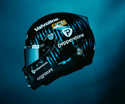 Designed for Melbourne: A closer look at Lance Stroll's new Pepperstone lid 