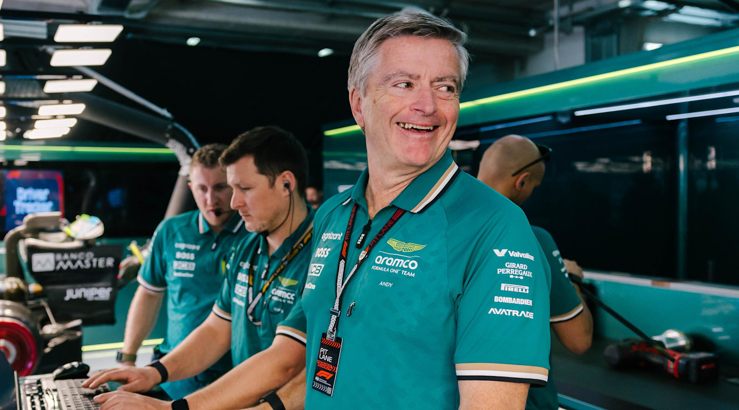 Andy Stevenson in line 3