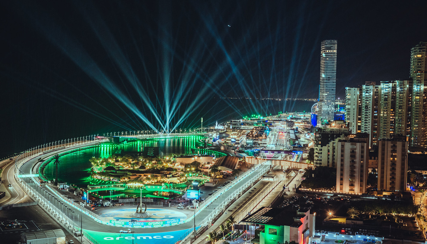 Saudi Arabia 2025 race page header