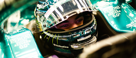 Lance had a difficult Saturday, but rain expected for race day was set to provide plenty of opportunities for him.