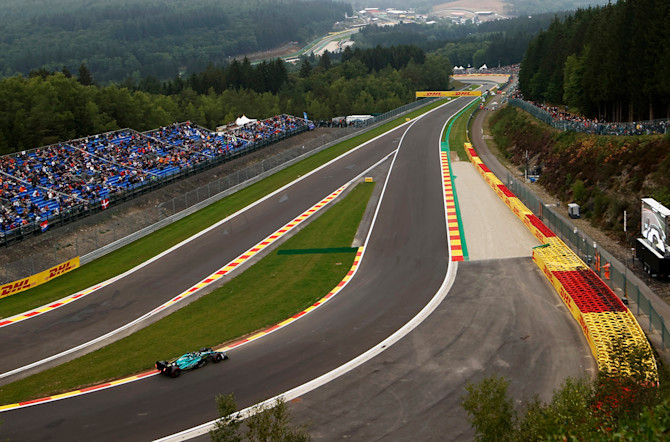 Spa had several changes made to it over the winter, notably with new gravel traps.