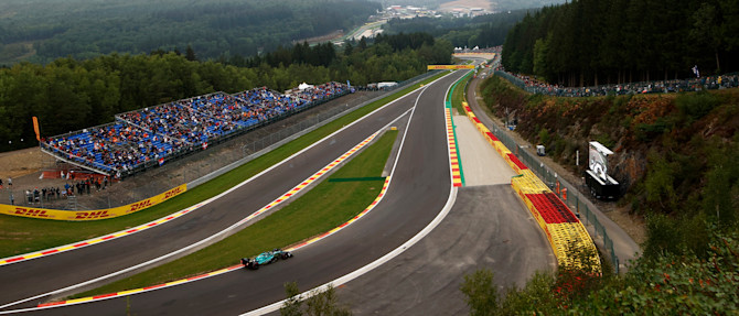Spa had several changes made to it over the winter, notably with new gravel traps.