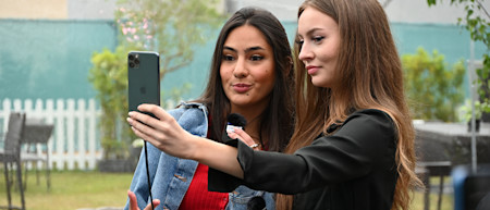 Hannah Atkinson and Lissie Mackintosh take over our TikTok