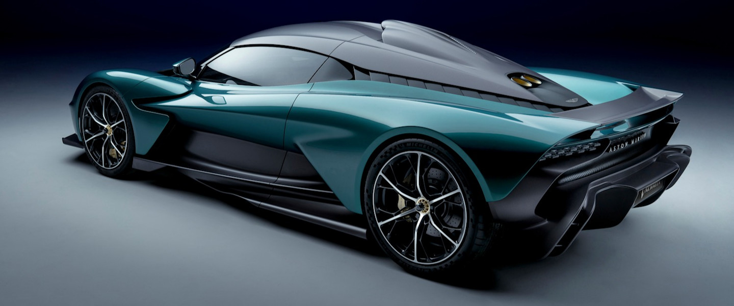 Up close with the striking design of the Aston Martin Valhalla