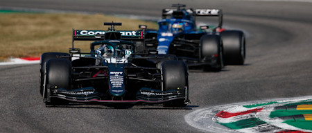 Lance holds off Fernando Alonso in the Grand Prix