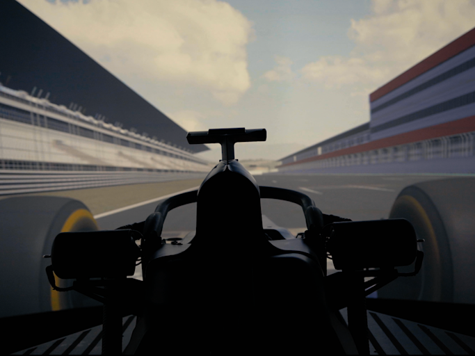 Inside the simulator