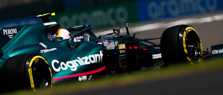 Sebastian during the Sprint on Saturday evening