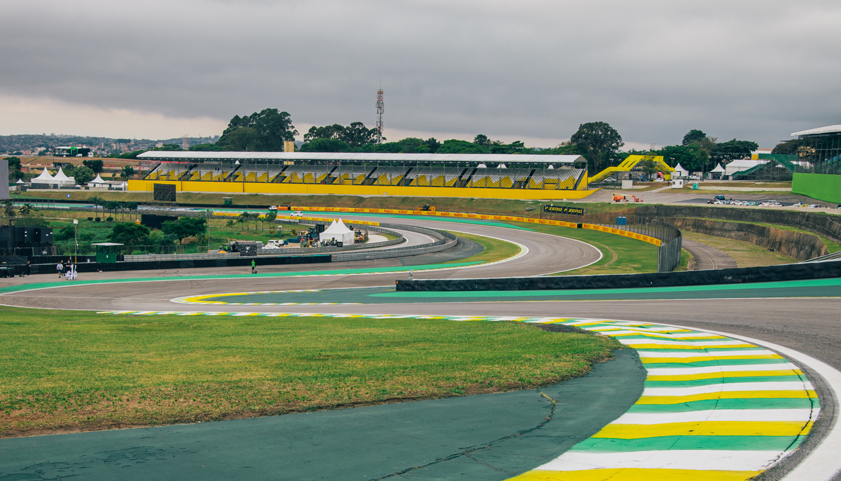 Brazil with Felipe Drugovich - Aston Martin Aramco Formula One Team