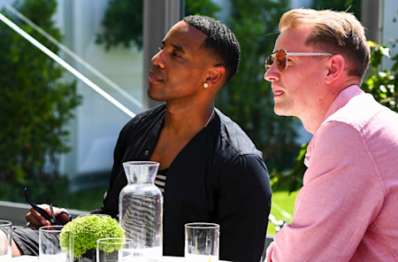 Reggie Yates sits with DJ, Songwriter and Producer Owen Cutts