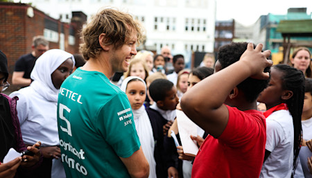 Headteacher Dawn Venn: "He spent so much time with them, talking and playing, and signing lots of autographs."