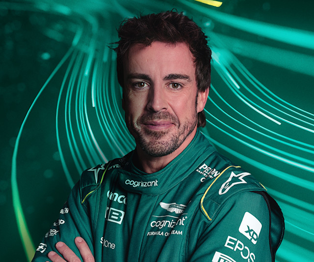 Fernando Alonso updated bio driver module mobile