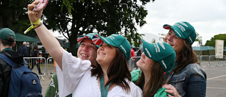 Our fans start the day with a smile