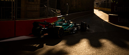 He took one of his best results of the year in Azerbaijan again. This time, he qualified inside the top 10 and was ready to take his opportunities.