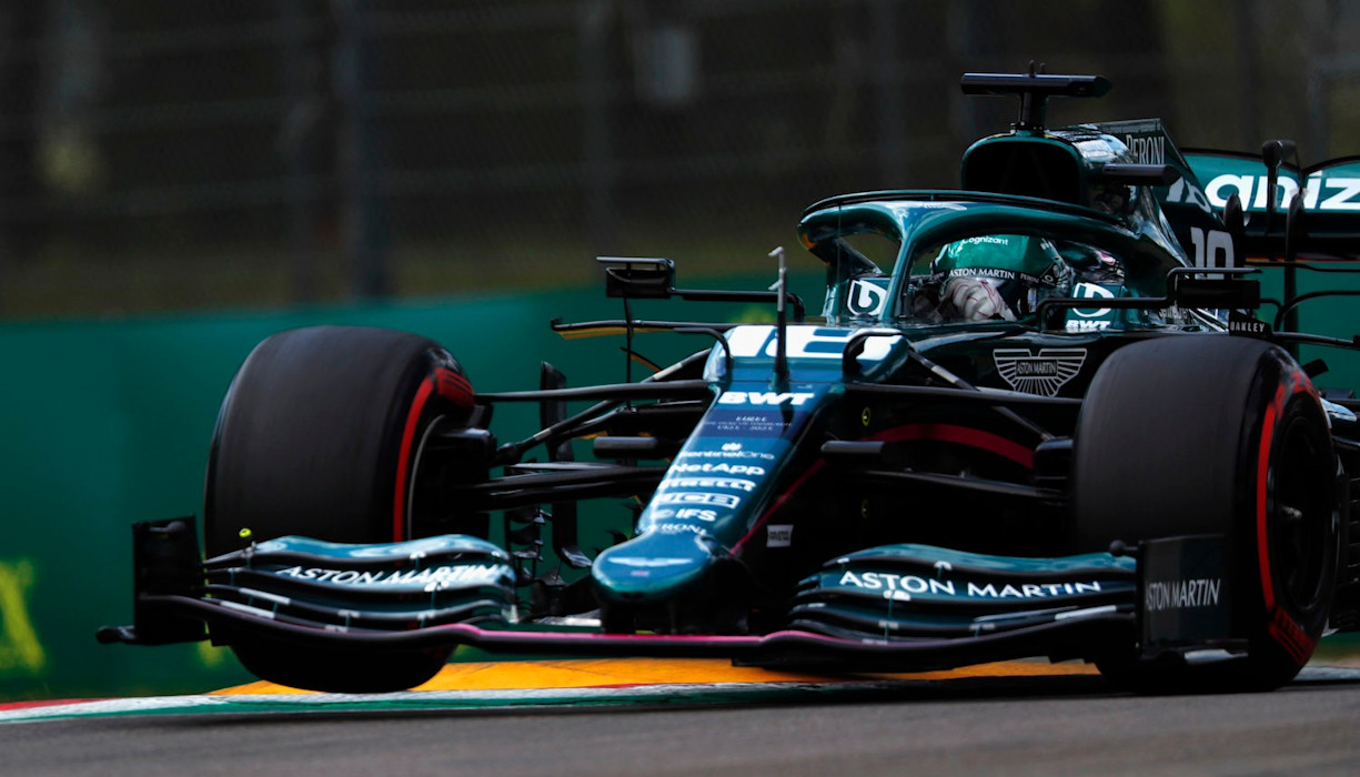 Lance Stroll Emilia Romagna Grand Prix Saturday