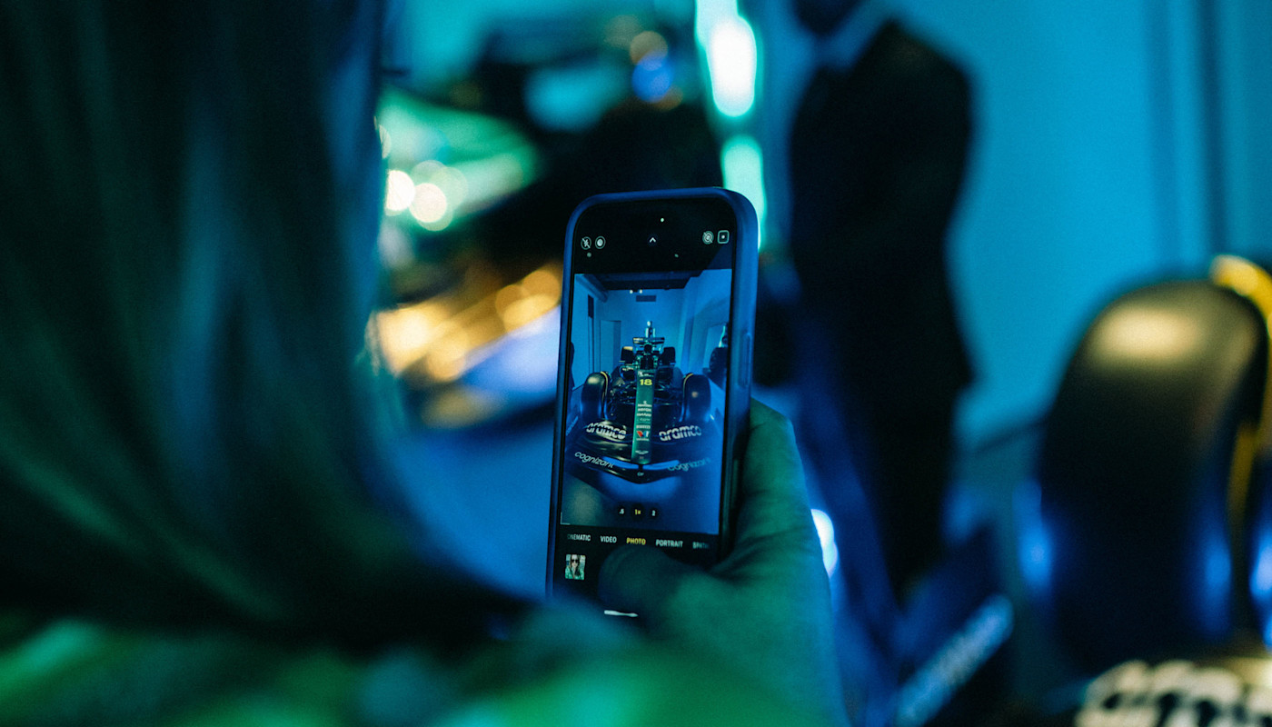 TikTok British GP FanMade in-line Coinbase