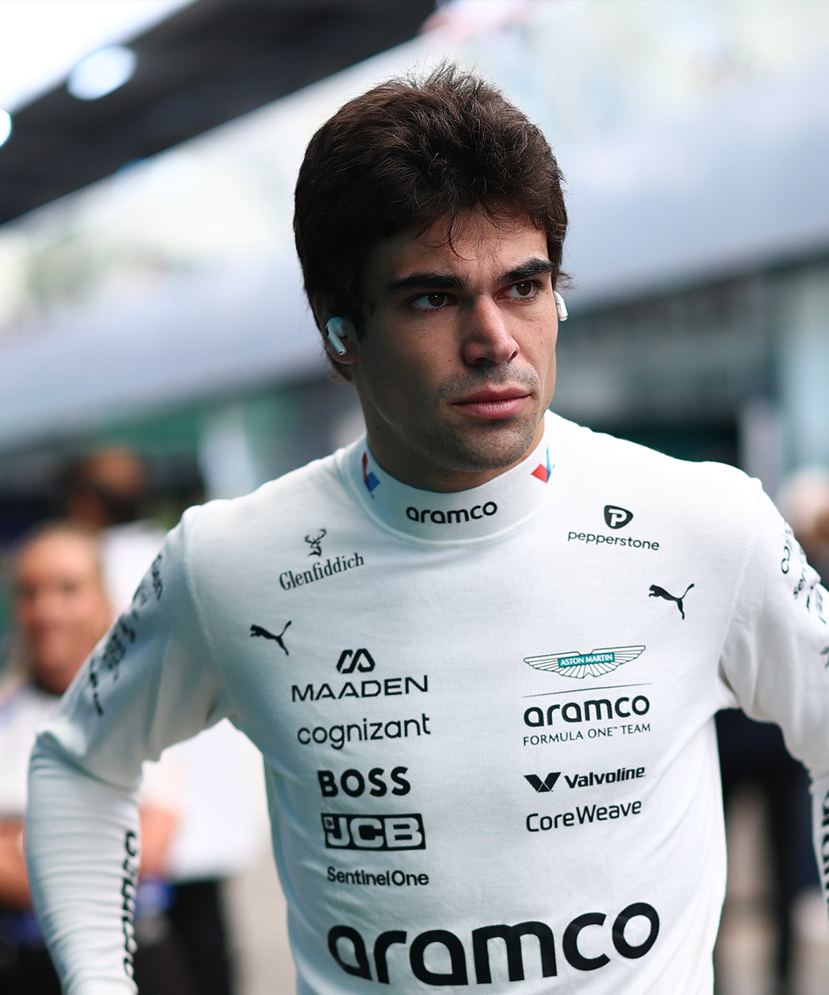 Lance FP1 session Brazil