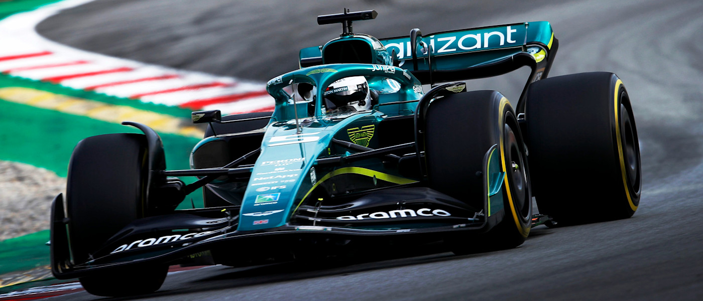 Sebastian Vettel, 2022 Barcelona testing