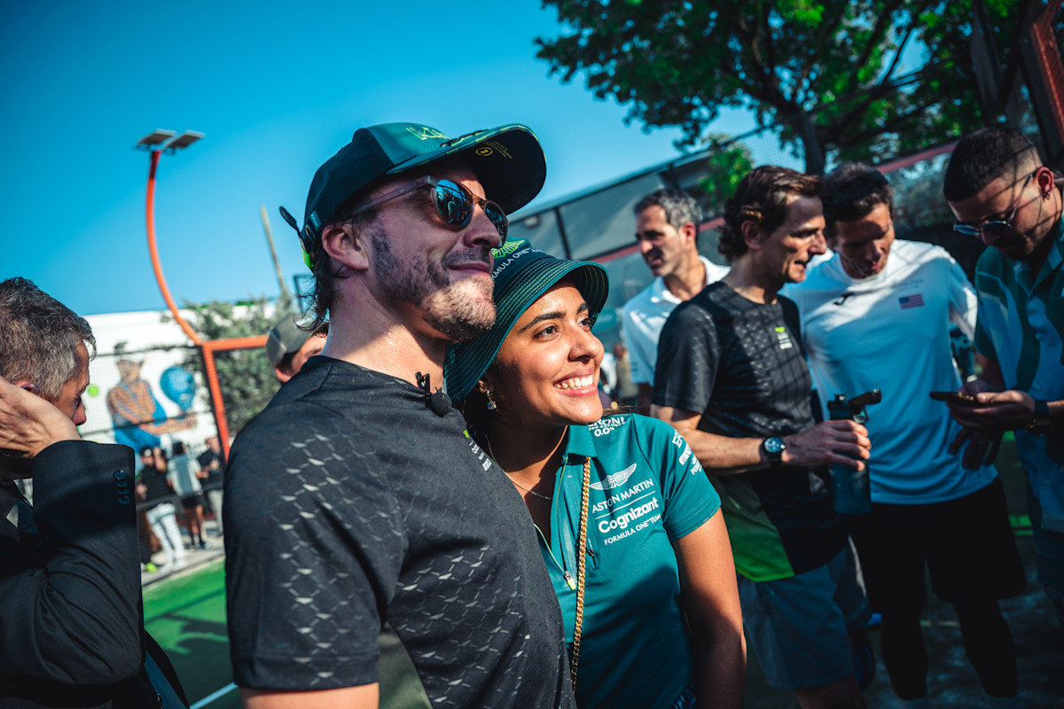 Fernando padel fan