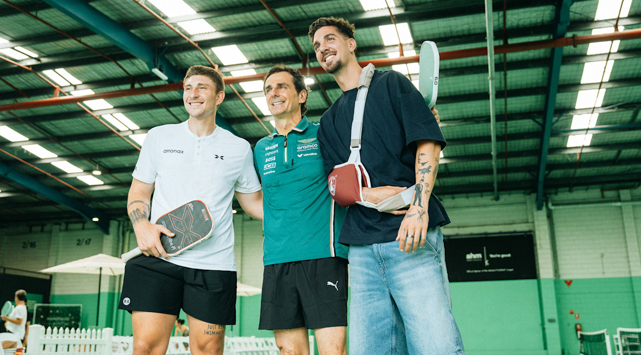 Pickleball header
