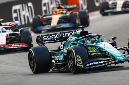 As has often been the case this season, Lance started brilliantly and passed Mick Schumacher and Daniel Ricciardo early on.