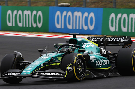 Lance showed great pace on the Medium tyre in the second stint.