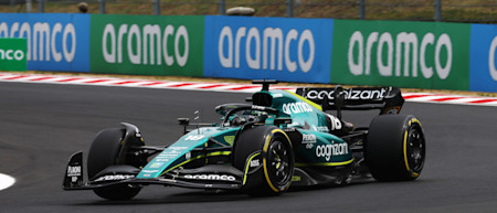 Lance showed great pace on the Medium tyre in the second stint.