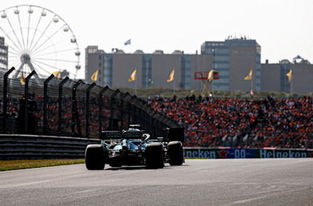 A total of 70,000 fans attended the Dutch Grand Prix weekend