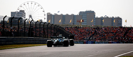 A total of 70,000 fans attended the Dutch Grand Prix weekend