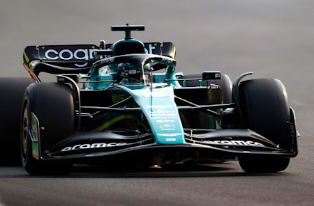 Lance's programme was interrupted by the timing of red flags during Friday's running.