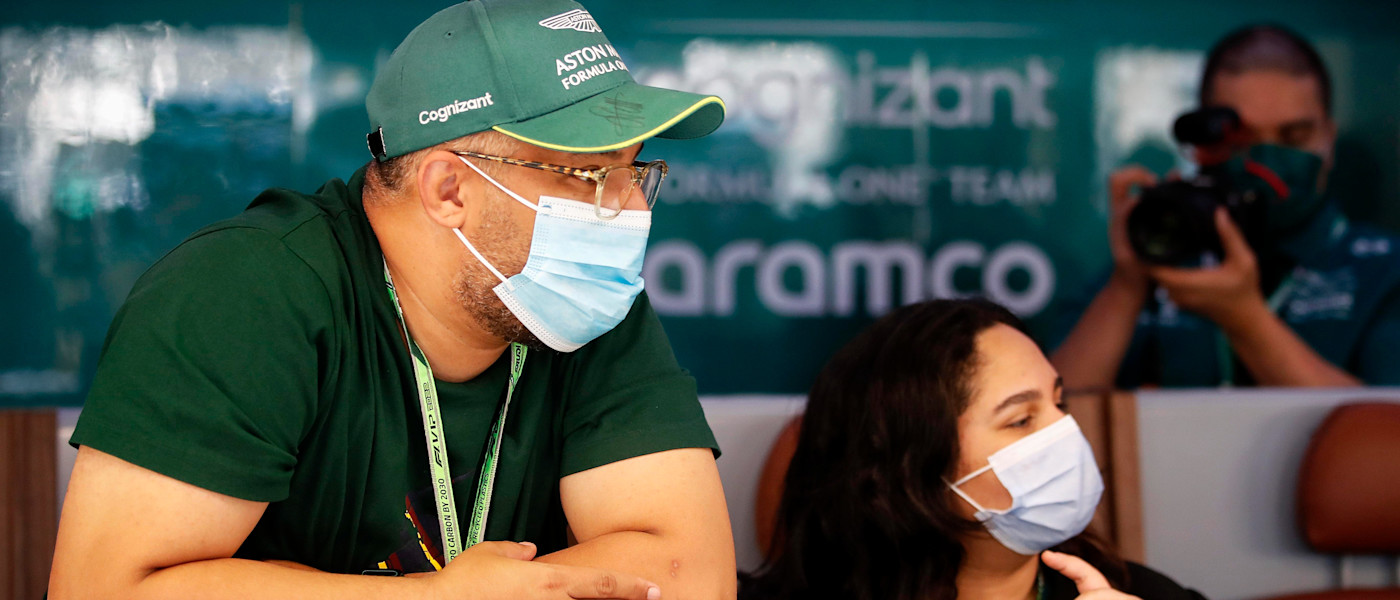 Laila joins the team to view practice