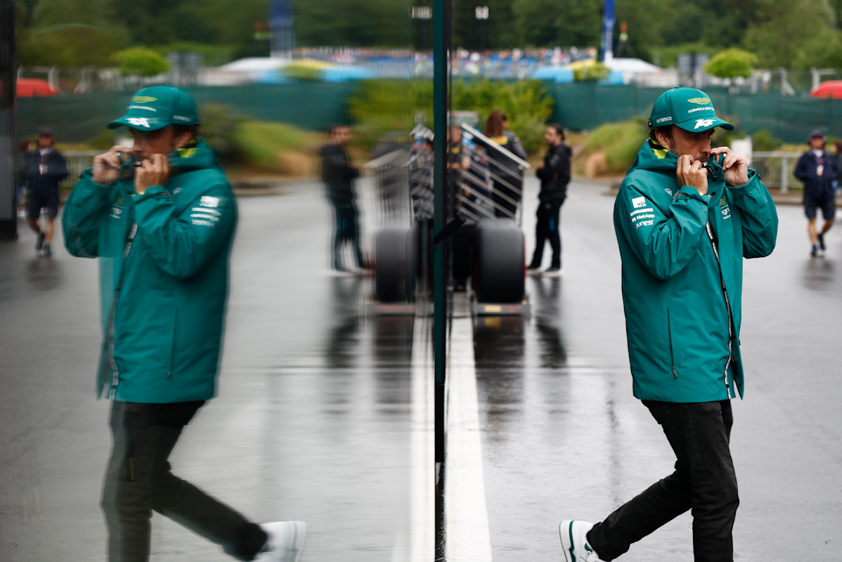 Mike on belgium rain coat