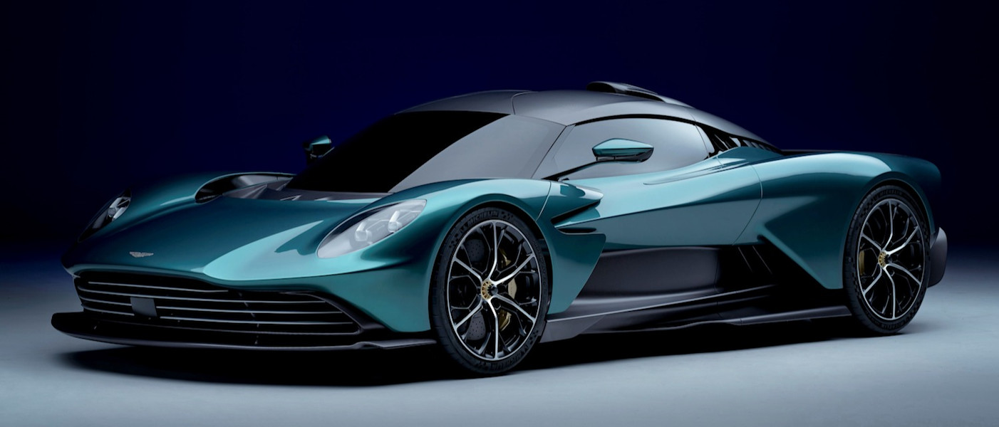 The Valhalla features active aerodynamics