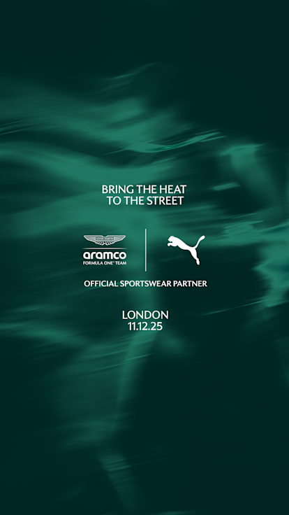 PUMA Oxford Street homepage mobile hero