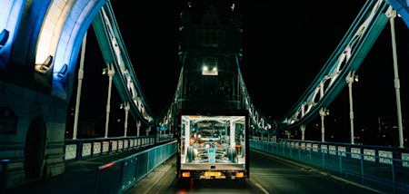 Travelling to iconic landmarks around the country, the Aston Martin Aramco F1 car visited iconic landmarks in London before travelling to north, making stops in Birmingham, Manchester and Wales along the way.