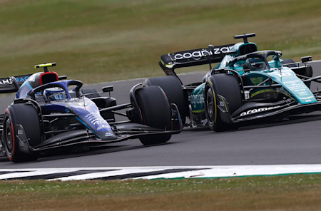 Lance narrowly missed out on a point but worked his way past Nicholas Latifi's Williams late in the race
