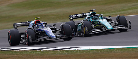 Lance narrowly missed out on a point but worked his way past Nicholas Latifi's Williams late in the race