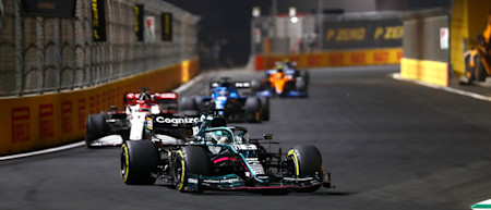 Lance's restarts helped him get into points contention