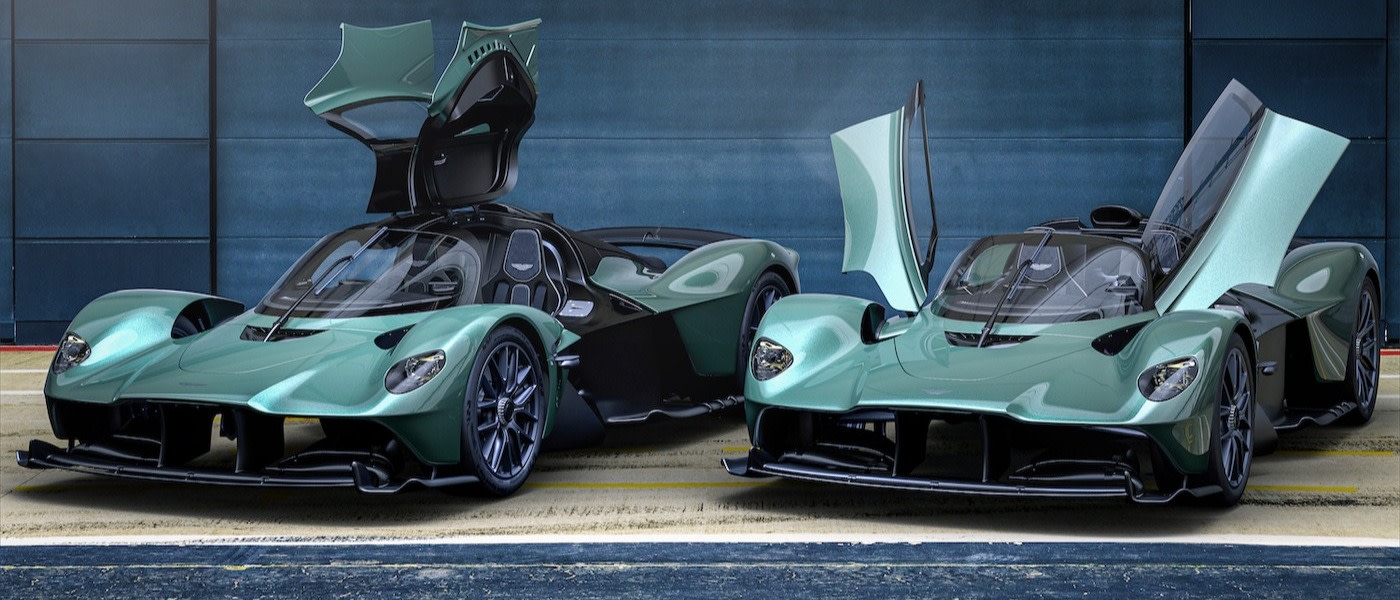The Valkyrie and the Spider version side-by-side