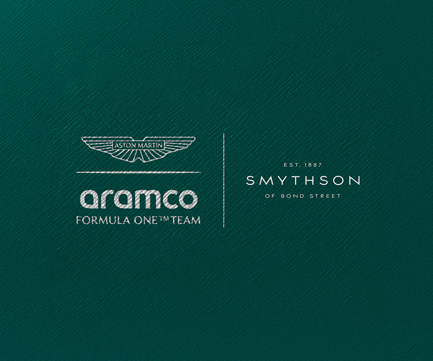 Aston Martin Aramco × Smythson collection official collaboration image