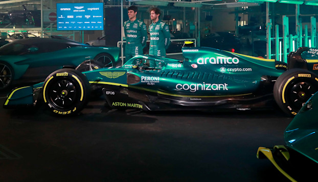 The AMR22 is revealed