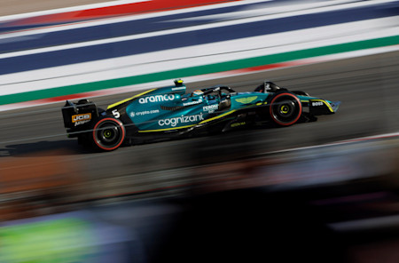 At the Circuit of the Americas, Sebastian led the race for a short while and put in a charge after a slow pitstop to finish eighth.