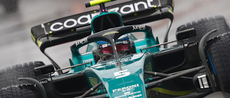 Sebastian also fell in Q1, but a grid penalty for Charles Leclerc meant he started in 16th