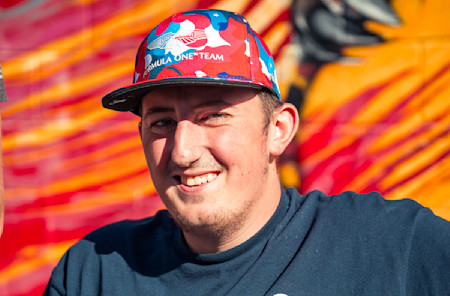 "F1 is something I've really got into since being in my wheelchair. I've always wanted to work in F1."