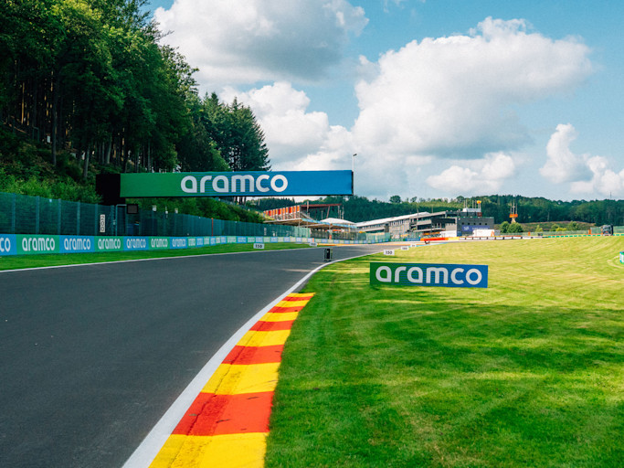 Belgium race page track