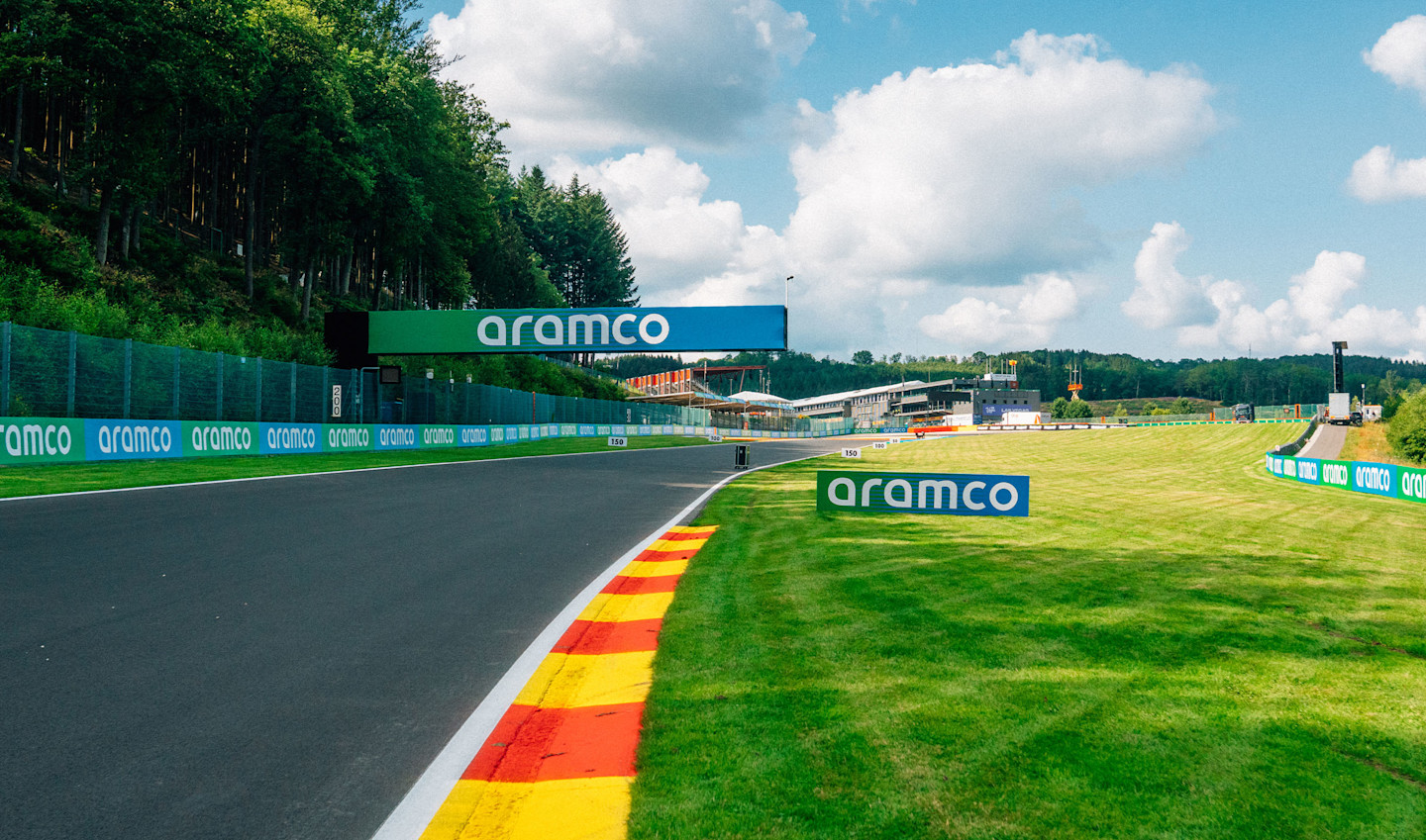 Belgium race page track