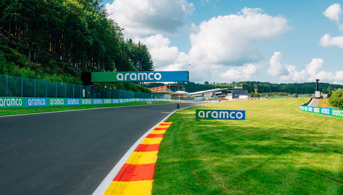 Belgium race page track